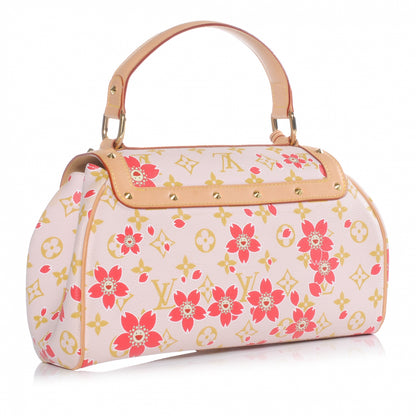 Louis Vuitton Cherry Blossom Sac Retro Bag Red 3 of 7