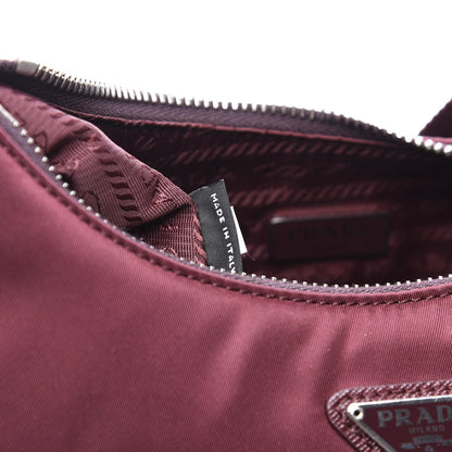 Prada Tessuto Nylon Re-Edition 2005 Shoulder Bag Granato 7 of 11