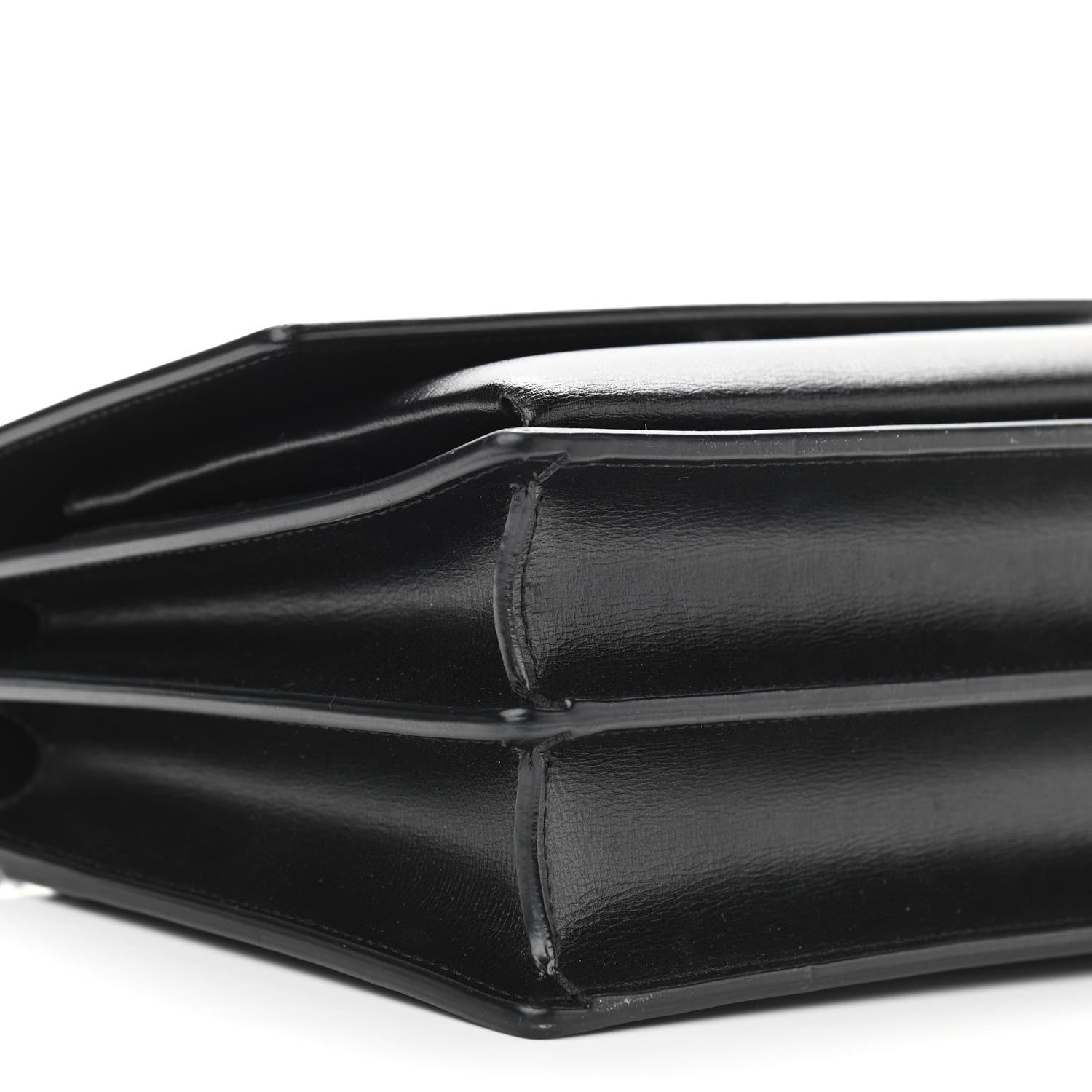 Saint Laurent Calfskin Medium Monogram Sunset Black 9 of 9