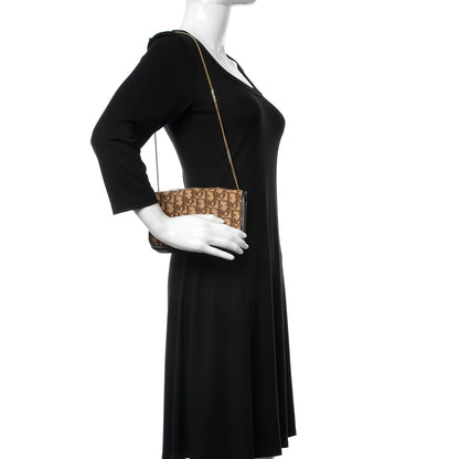 Christian Dior Monogram Chain Flap Brown 2 of 12
