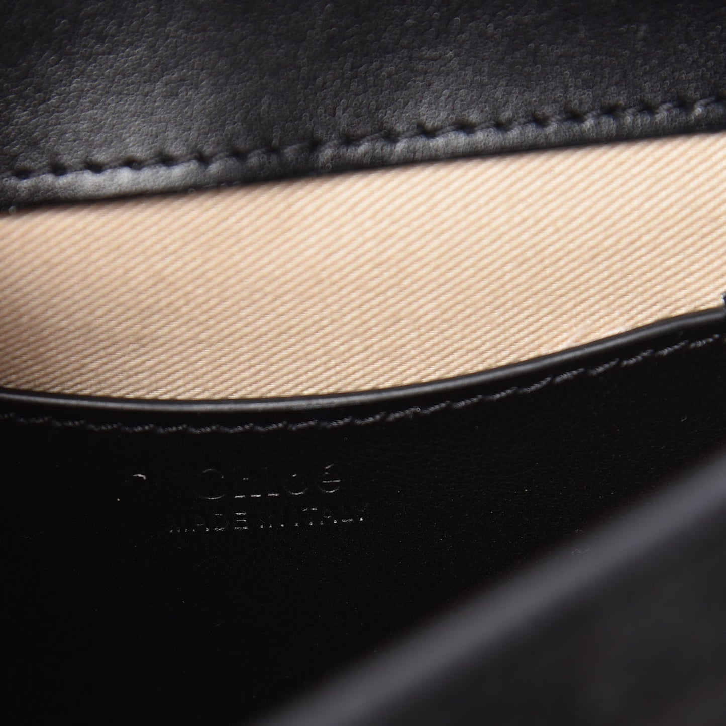 Calfskin Small Tess Bag Black