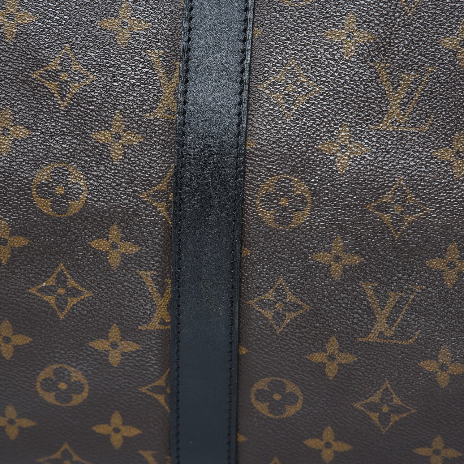 Louis Vuitton Monogram Macassar Keepall Bandouliere 55 15 of 15