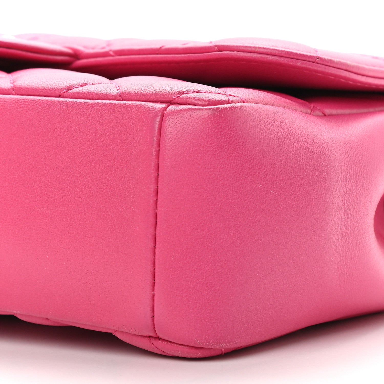 Chanel Lambskin Quilted Mini Mademoiselle Chic Flap Pink 9 of 10