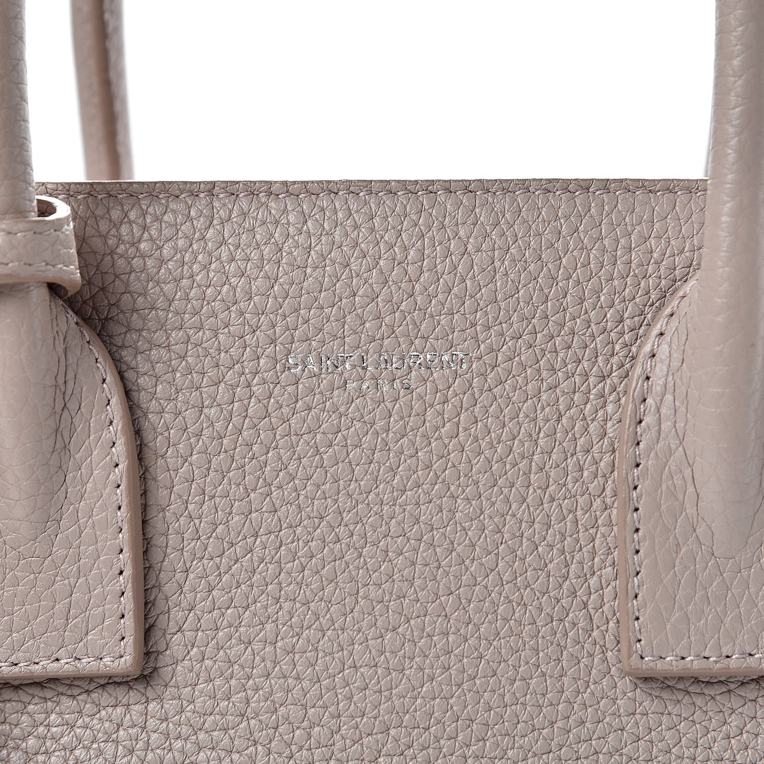 Saint Laurent Grained Calfskin Baby Sac De Jour Souple Pale Blush 12 of 12