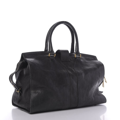 Saint Laurent Sheepskin Medium Cabas ChYc Black 3 of 9