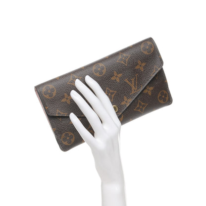 Louis Vuitton Monogram Jeanne Wallet Rose Ballerine 2 of 9