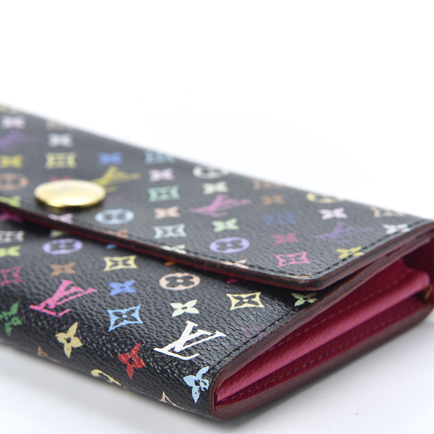 Monogram Multicolor Sarah Wallet Black Grenade