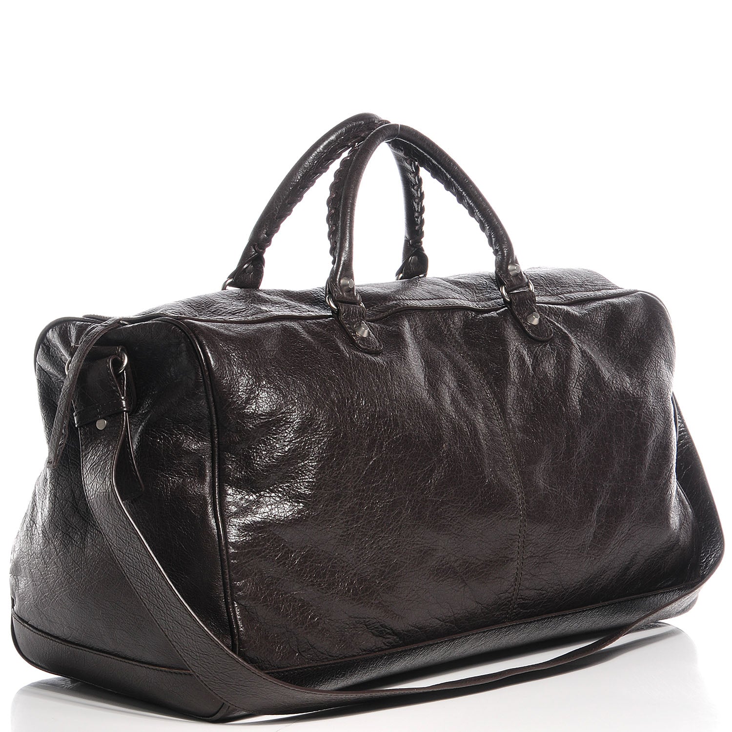 Balenciaga Agneau Squash S Duffel Bag Charbon 3 of 10