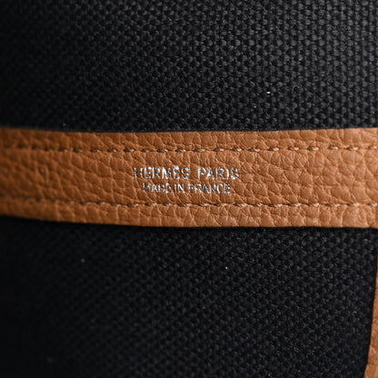 Hermes Toile H Negonda Garden File 28 Black Alezan 6 of 11