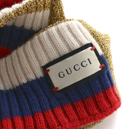 Gucci Wool Indilus Headband M Ivory Red 4 of 6