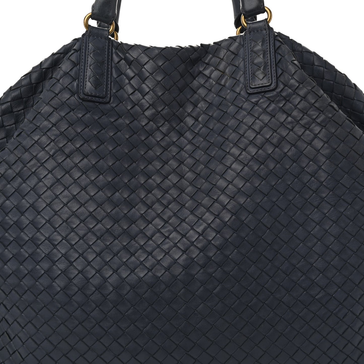Nappa Intrecciato Maxi Convertible Tote Tourmaline