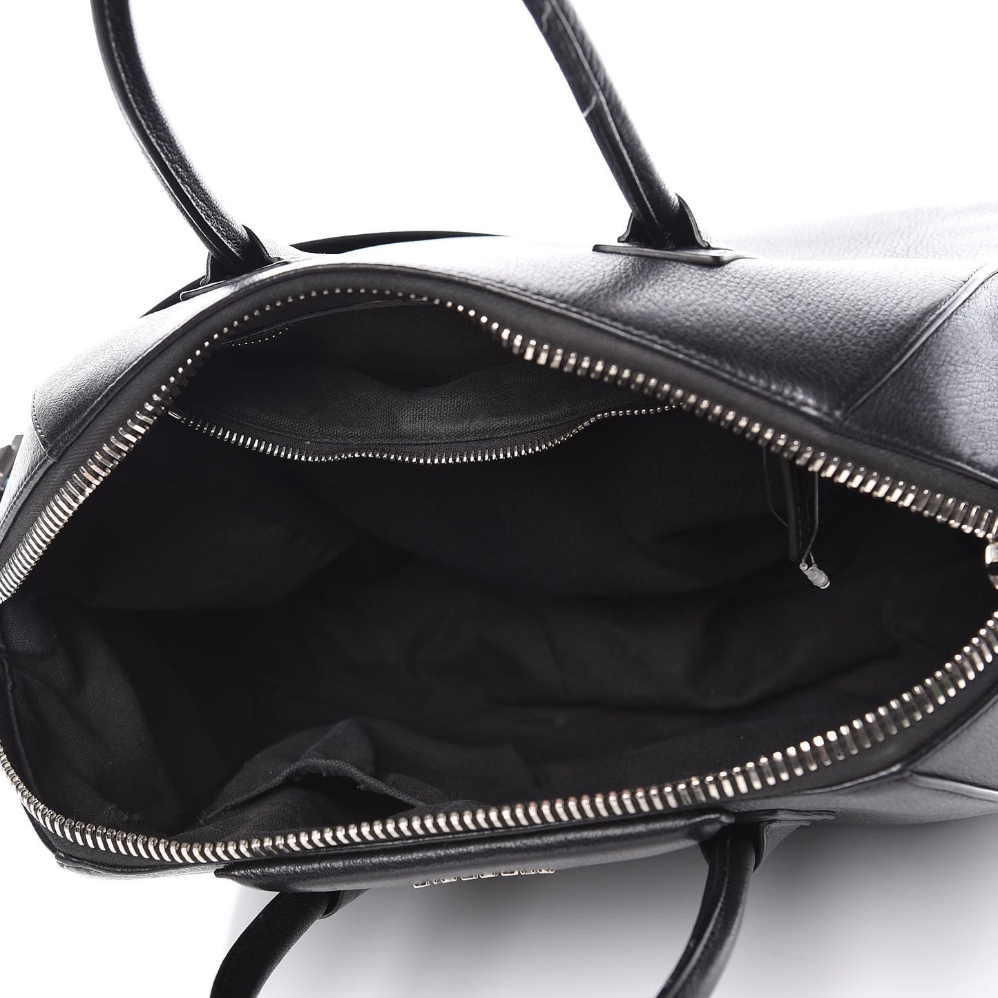Sugar Goatskin Medium Antigona Black