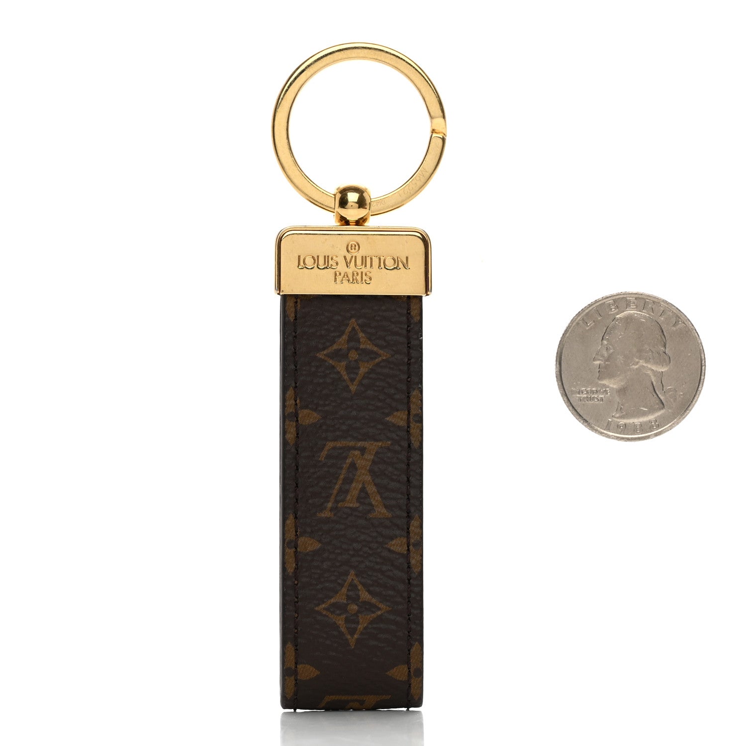 Louis Vuitton Monogram Dragonne Key Holder 2 of 4