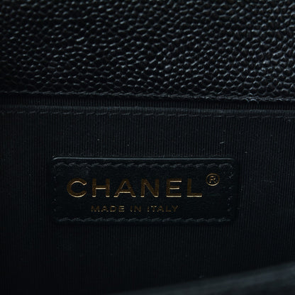 Chanel Caviar Quilted Small Boy Flap Black 7 of 8
