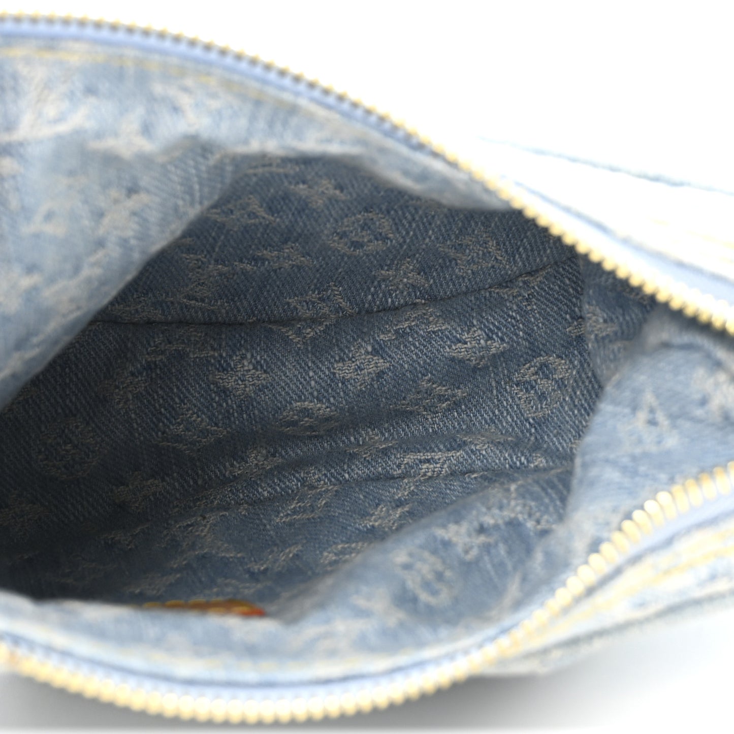 Monogram Denim Loop Sky Denim Sky Denim