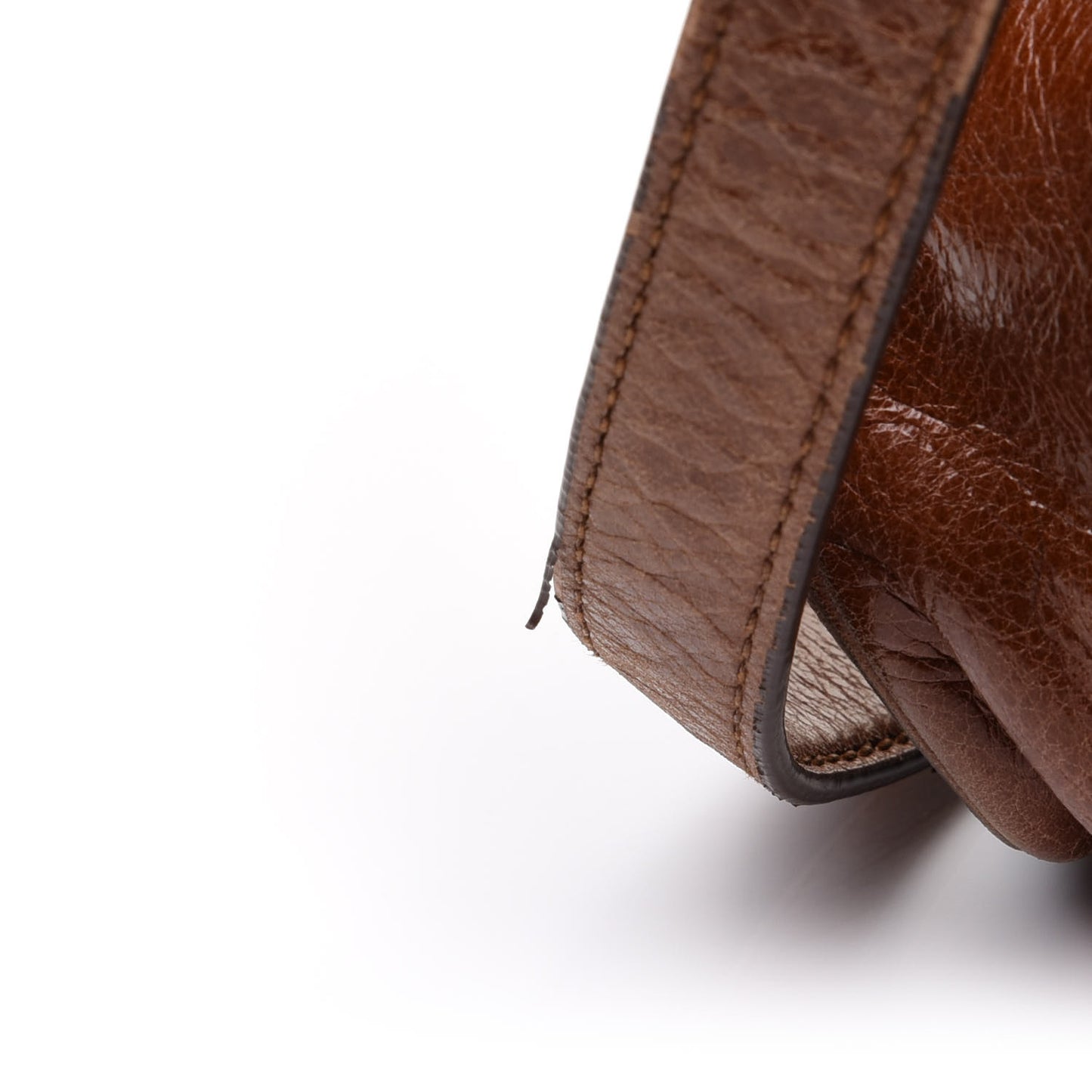 Vitello Lux Medium Bow Bag Palissandro