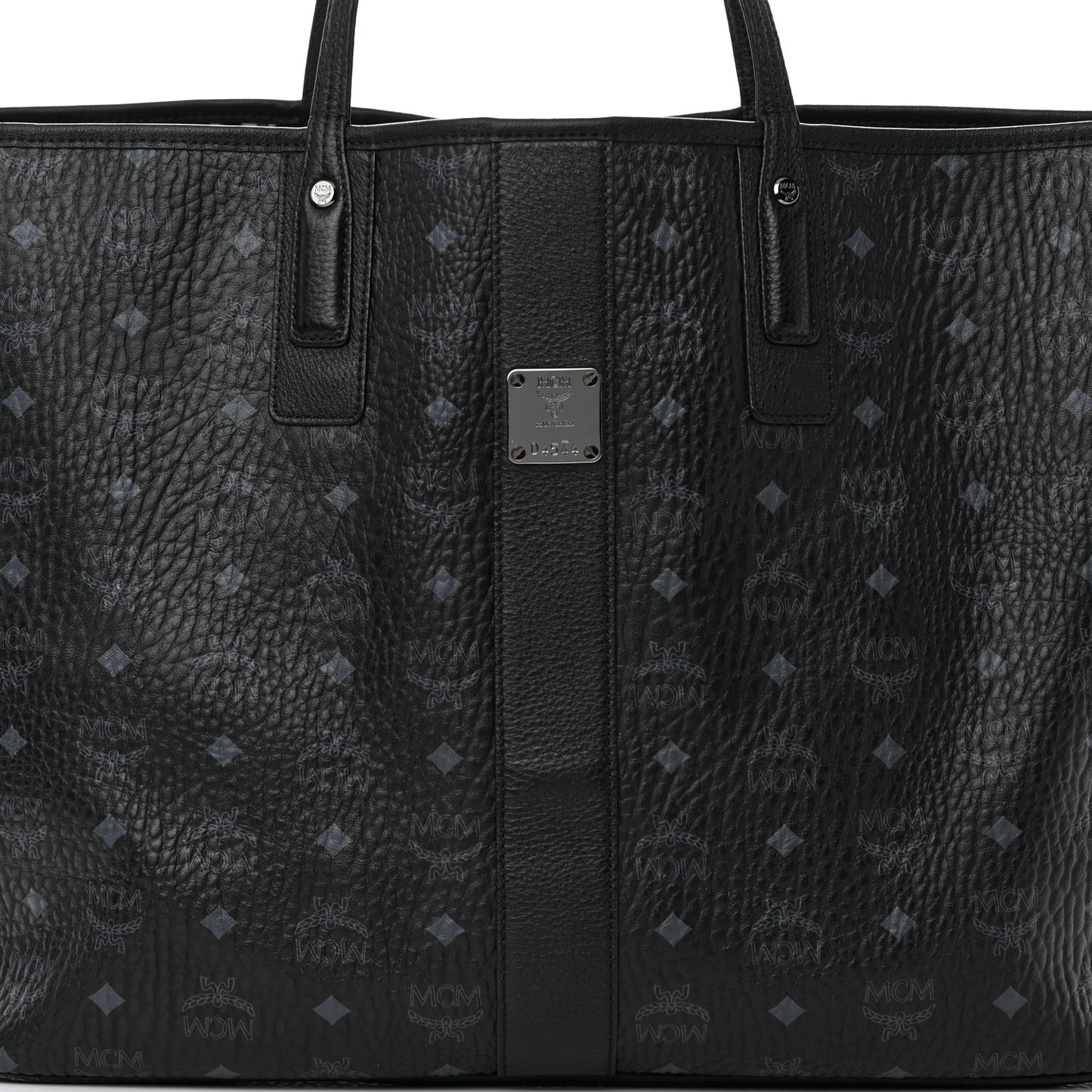 Visetos Large Liz Reversible Shopper Tote Black