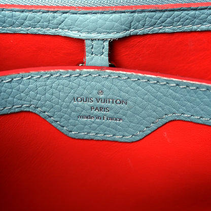 Louis Vuitton Taurillon Capucines BB Ciel 6 of 9