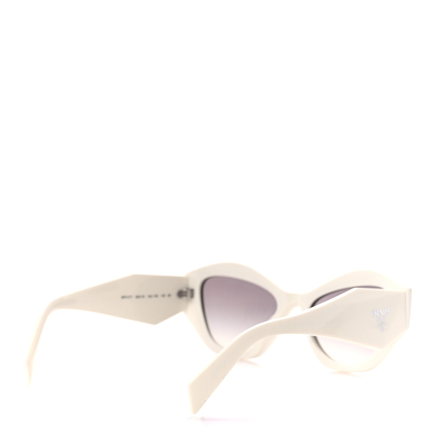 Prada Acetate Symbole Sunglasses SPR 07Y White 4 of 7