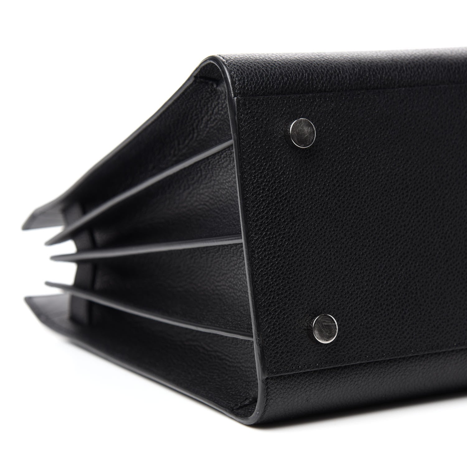 Saint Laurent Grained Calfskin Small Sac De Jour Black 6 of 11