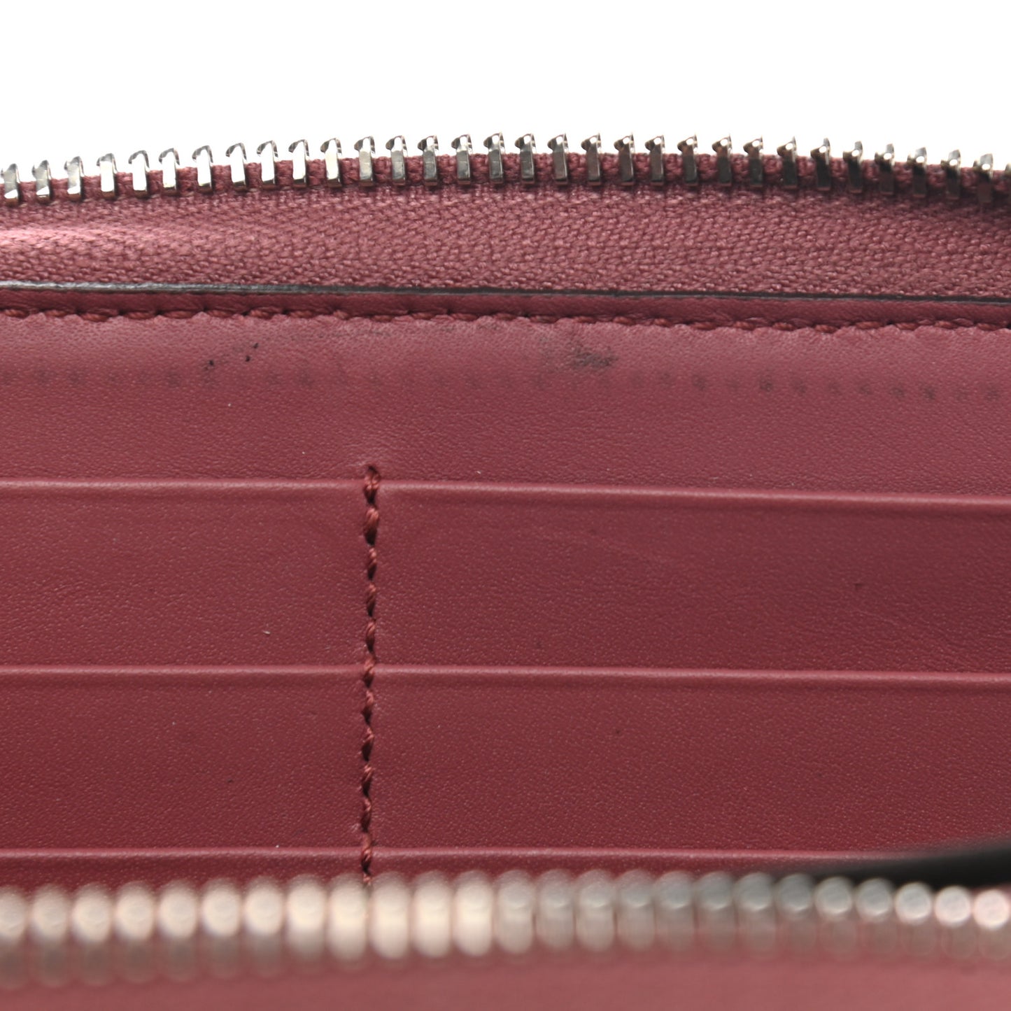 GG Supreme Monogram Blooms Zip Around Wallet Beige Multicolor Dry Rose