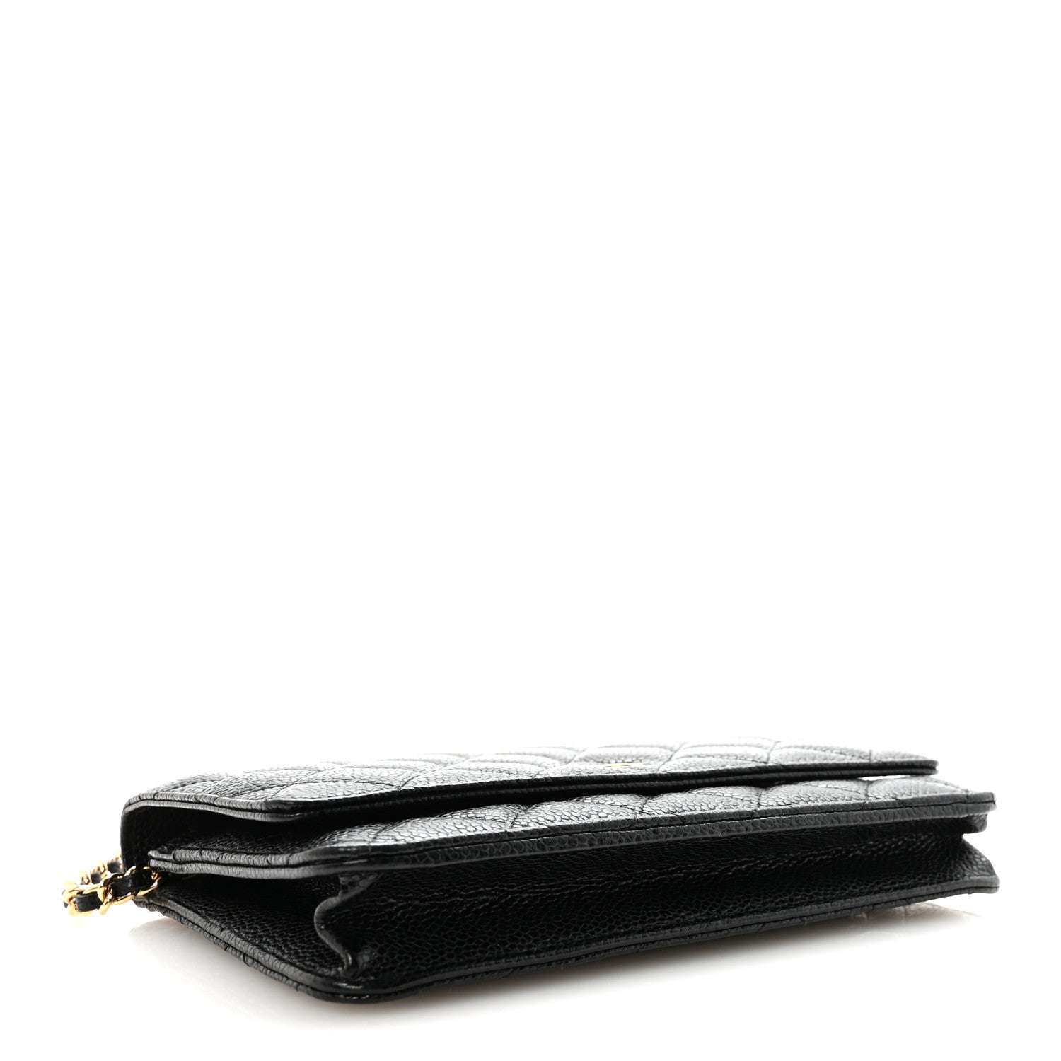 Chanel Caviar Quilted Wallet On Chain WOC Black 4 of 12