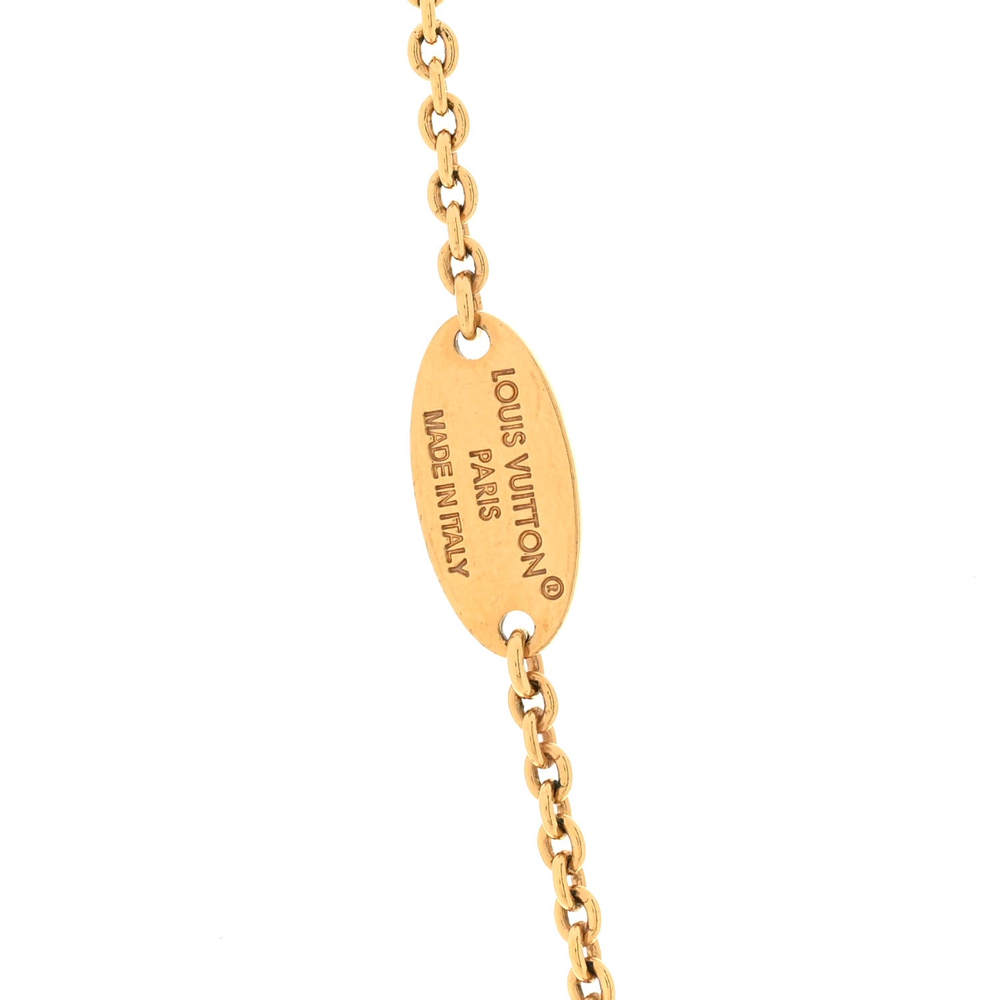 Metal GO-14 Necklace Gold
