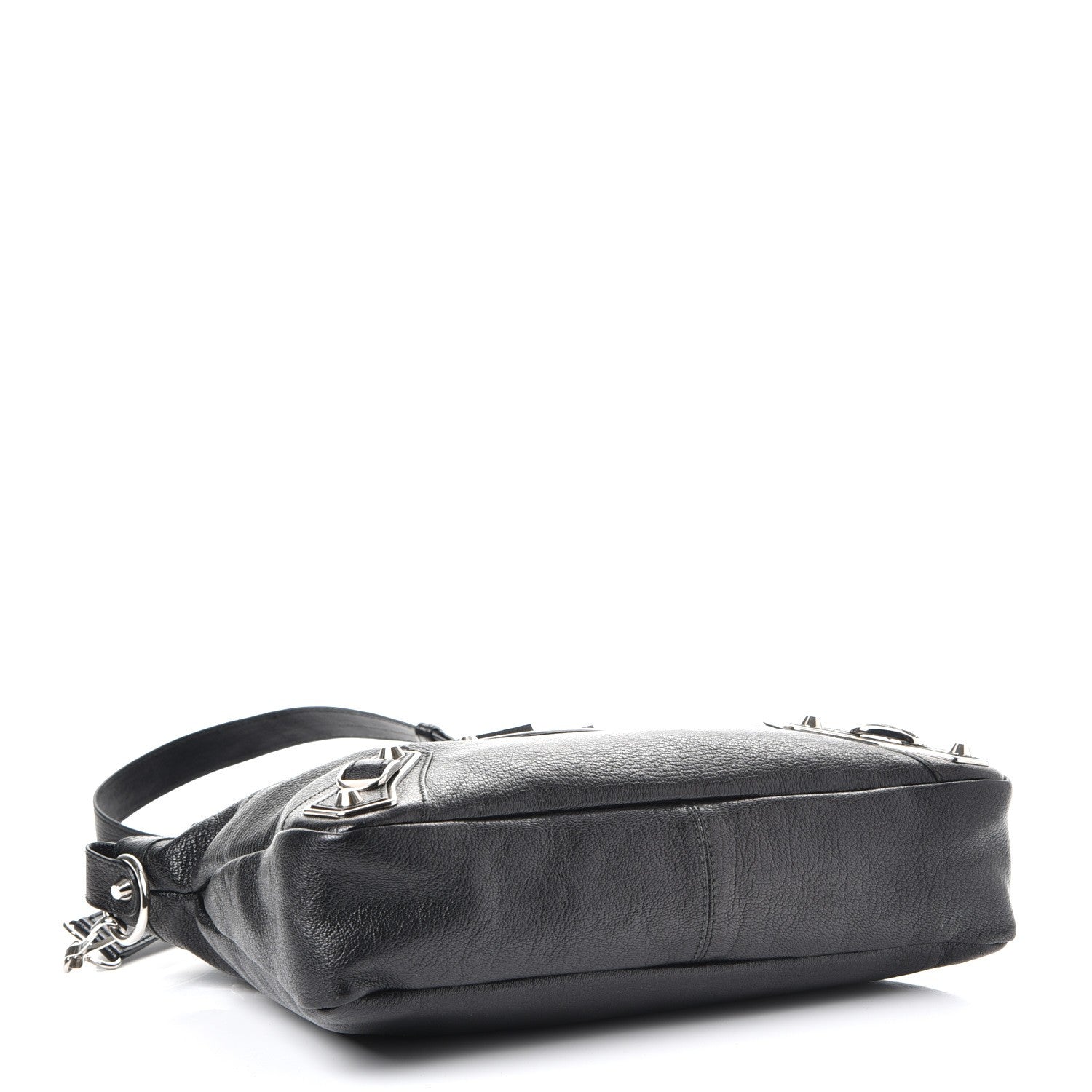 Balenciaga Chevre Silver Metallic Edge Hardware Town Black 5 of 11