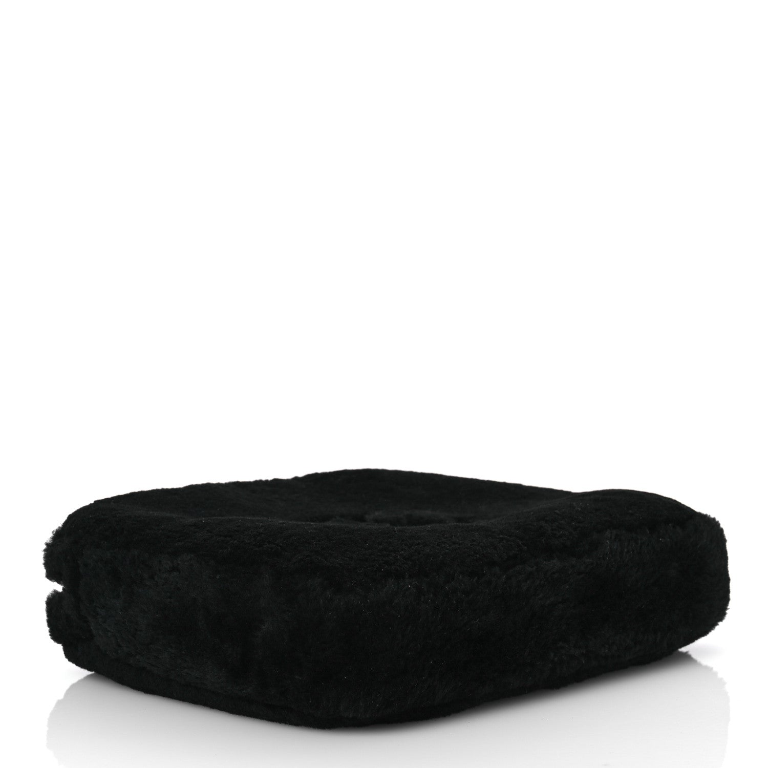 Chanel Shearling CC Flat Mules 41 Black 15 of 17