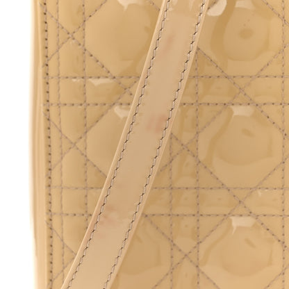Christian Dior Patent Cannage Large Lady Dior Dark Beige 12 of 12