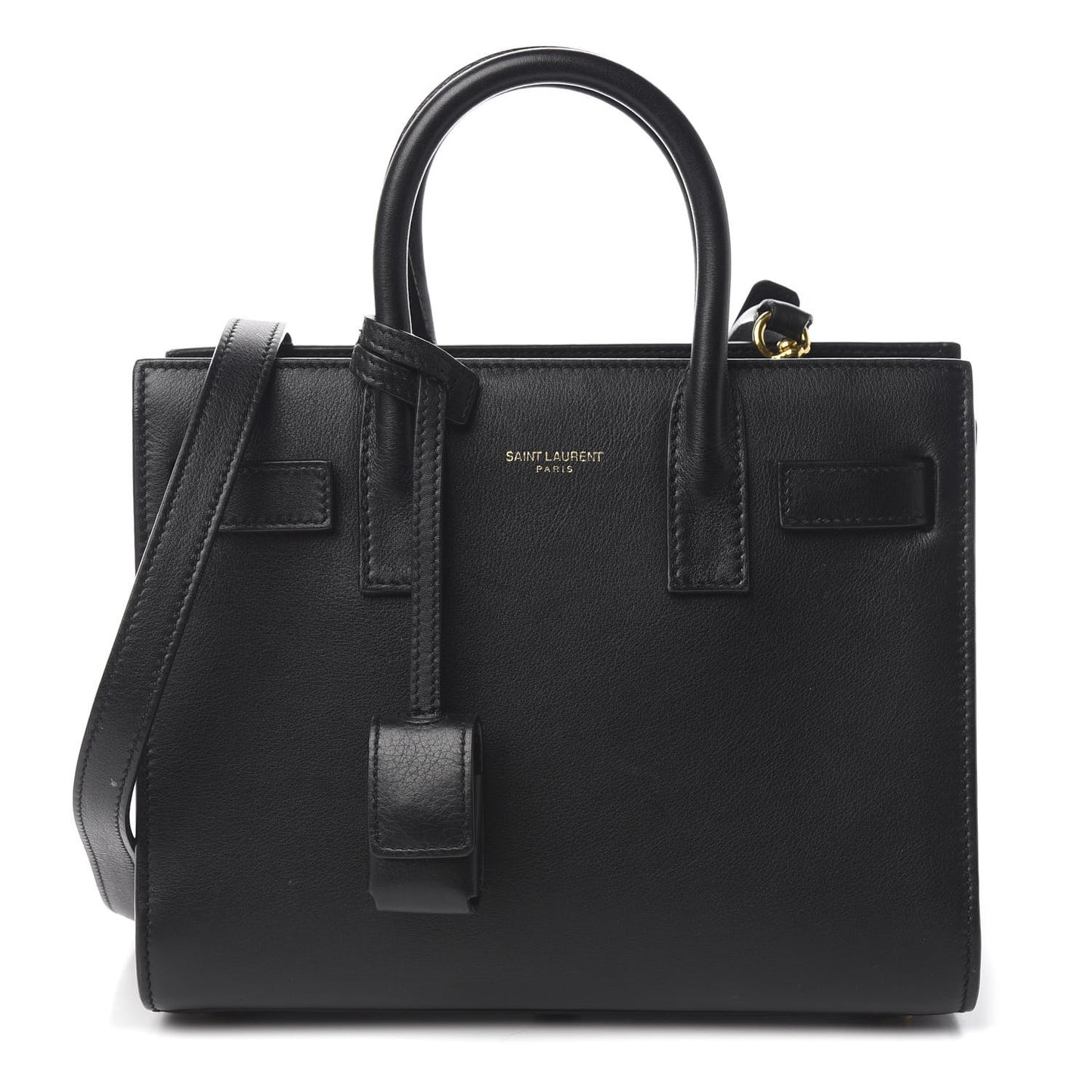Calfskin Nano Sac de Jour Black
