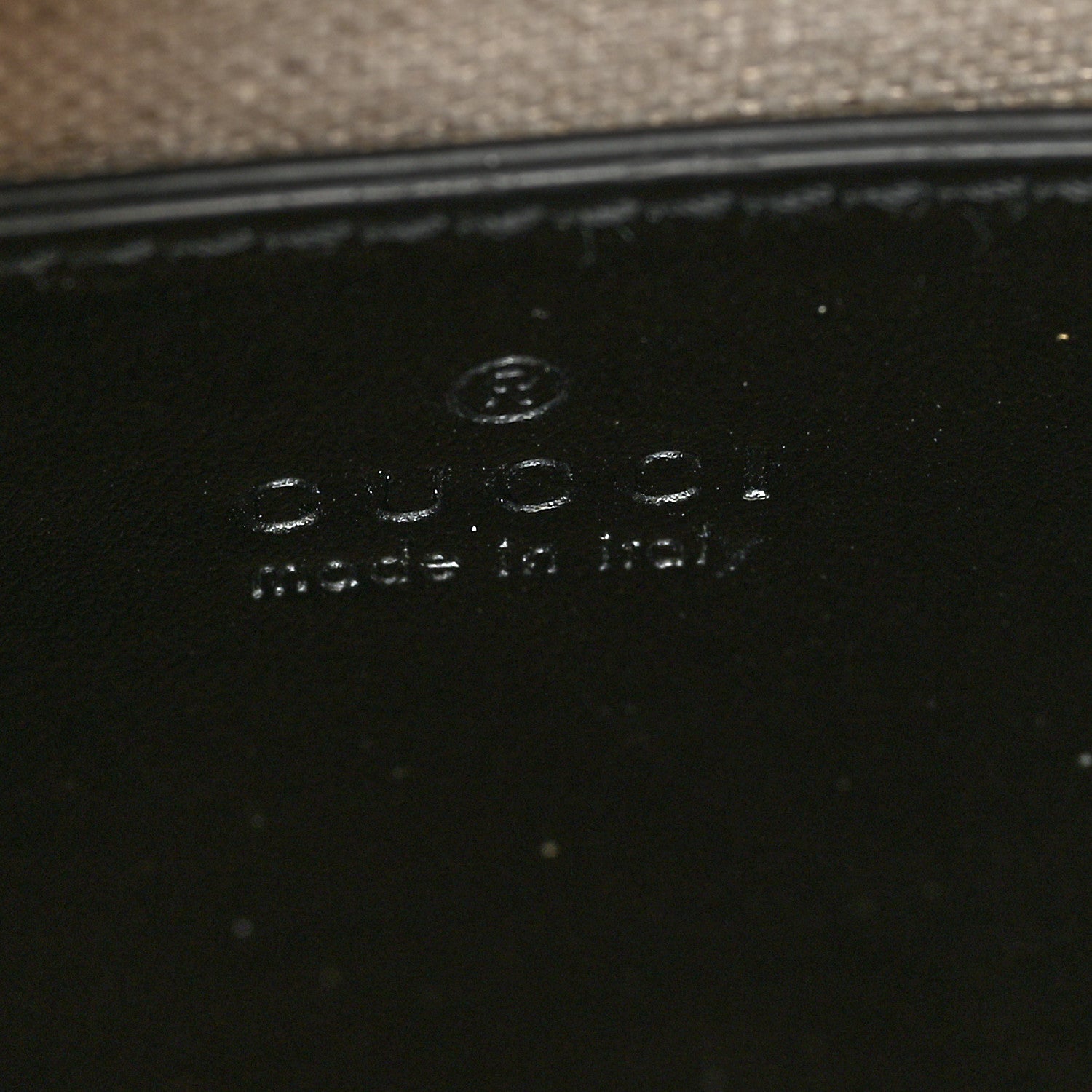 Gucci Calfskin GG Tennis Embossed Sling Backpack Black 5 of 8
