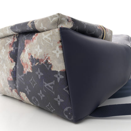 Louis Vuitton Monogram Bleach Discovery Backpack PM Ink Blue 9 of 9