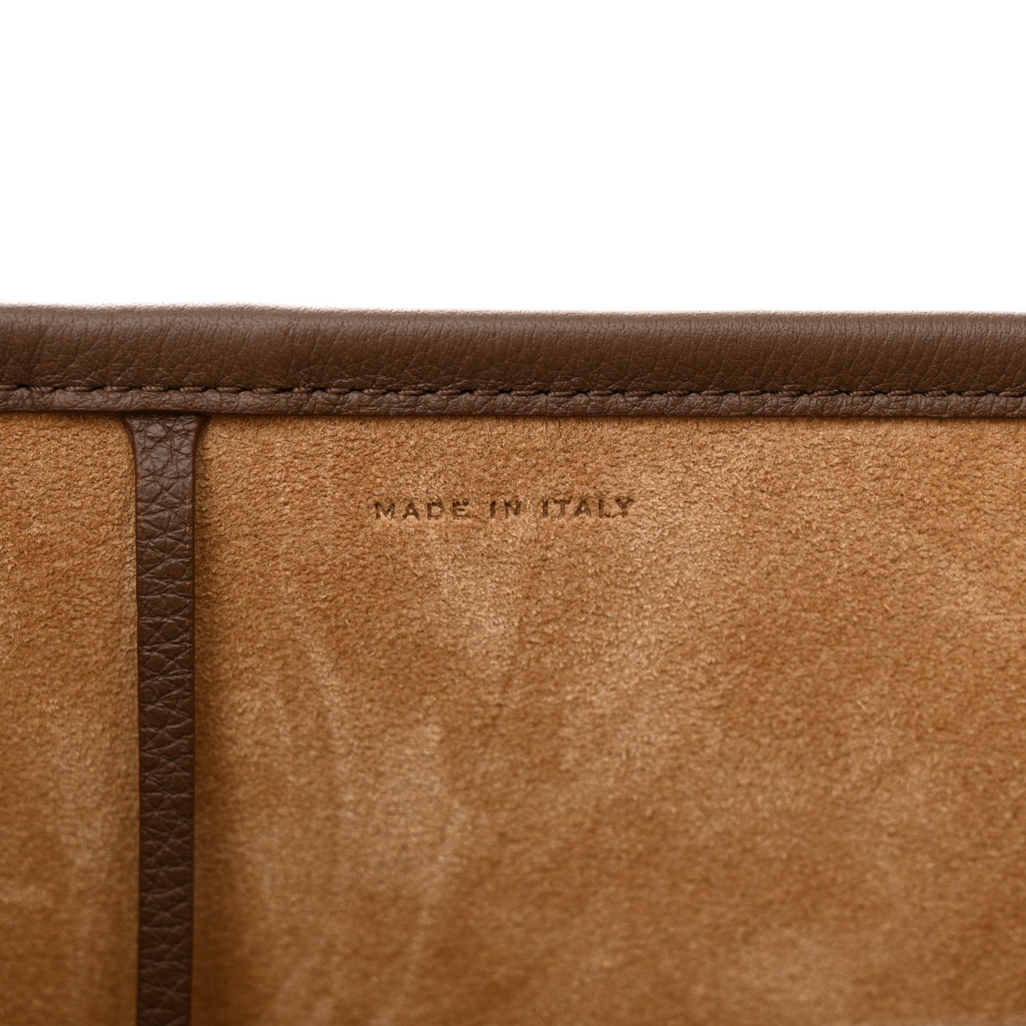 Grained Calfskin Medium N/S Park Tote Dark Olive