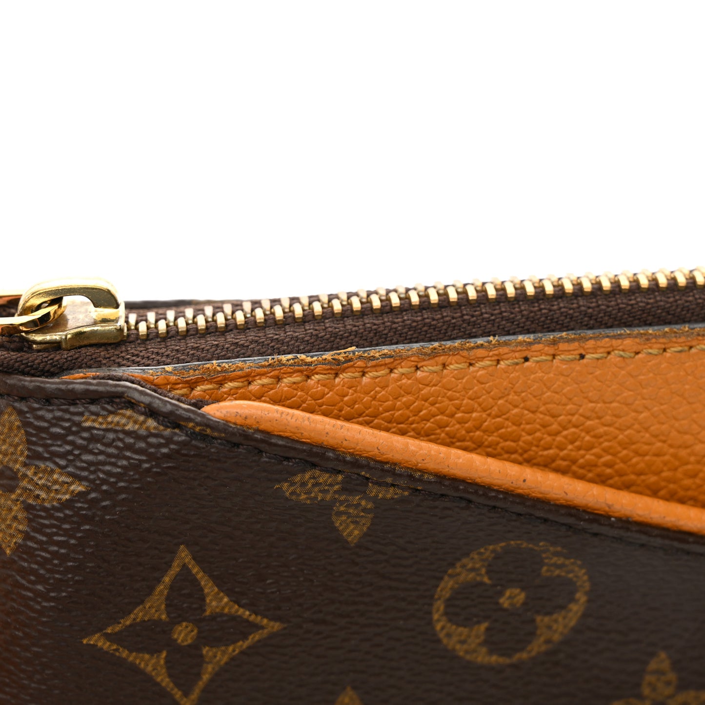 Monogram Pallas Clutch Saffron