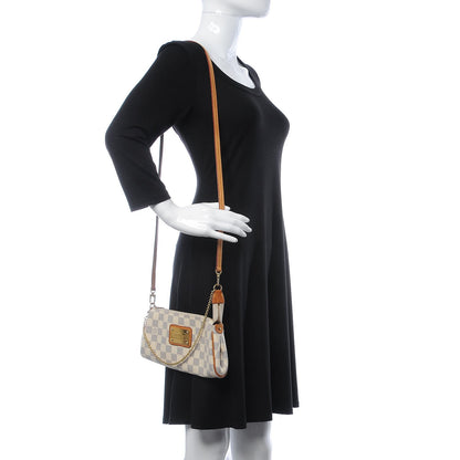 Louis Vuitton Damier Azur Eva Clutch 2 of 8