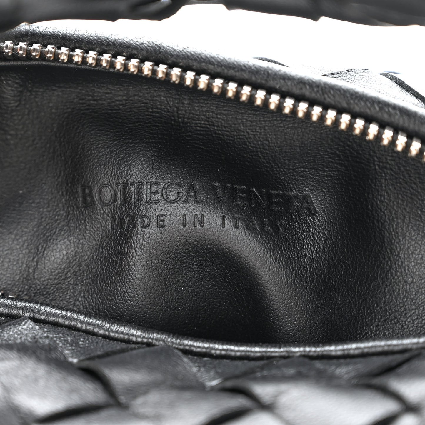 Nappa Intrecciato Mini Jodie Black