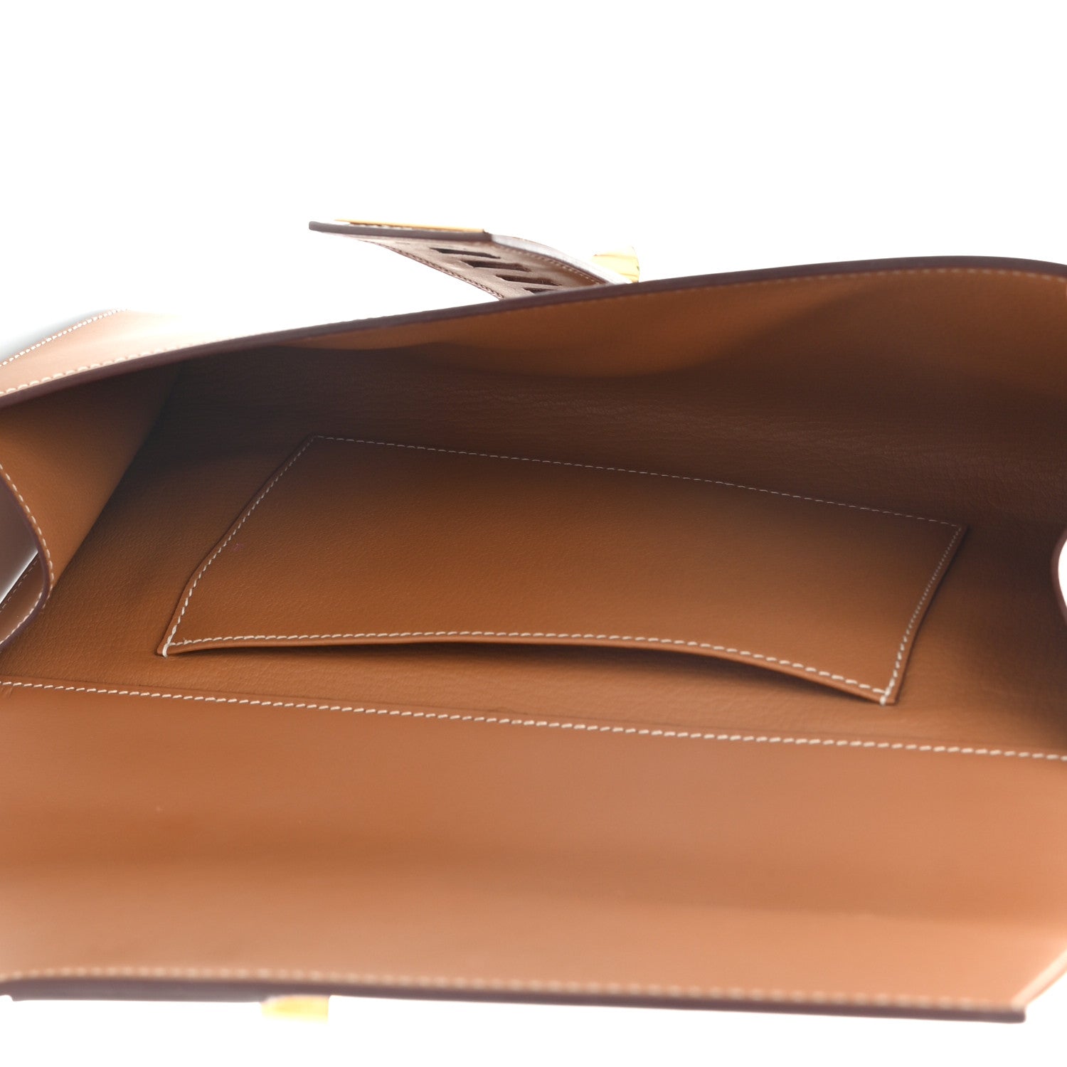 Hermes Vache Natural Medor 29 Clutch 4 of 6