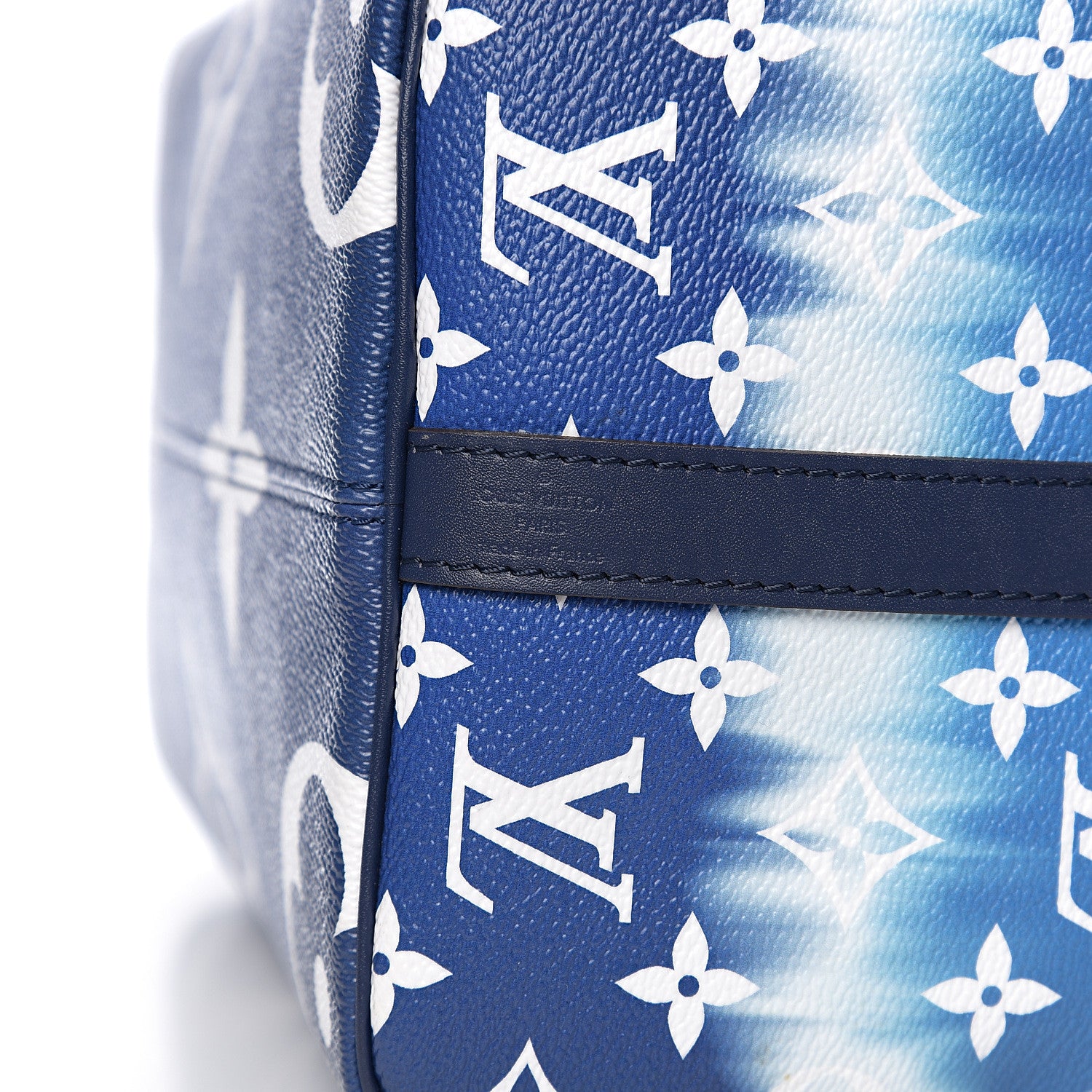 Louis Vuitton Monogram Escale Speedy Bandouliere 30 Blue 6 of 10