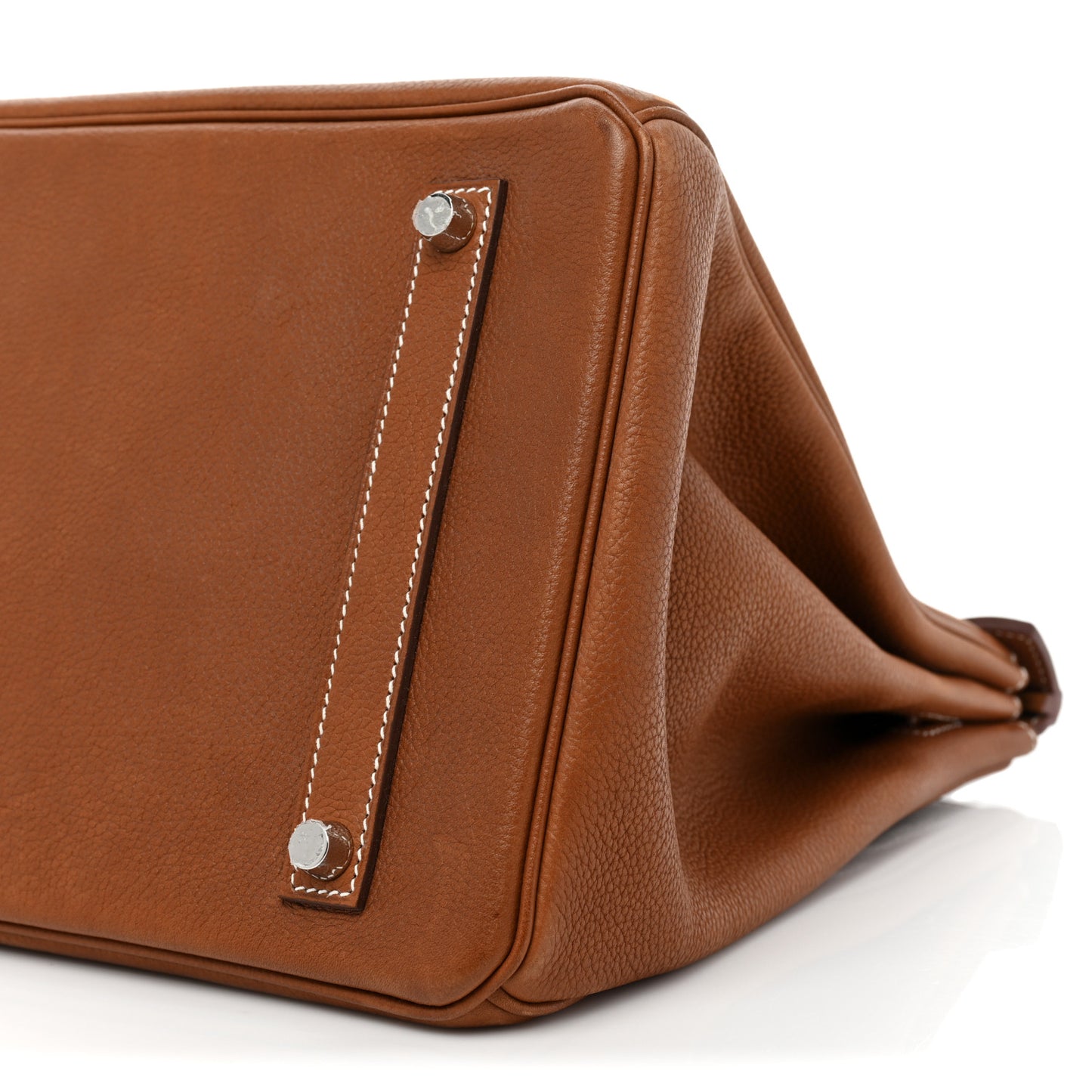 Natural Barenia Faubourg Birkin 35 Fauve