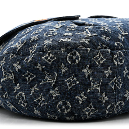 Louis Vuitton Denim Daily GM Gris Blue 15 of 25