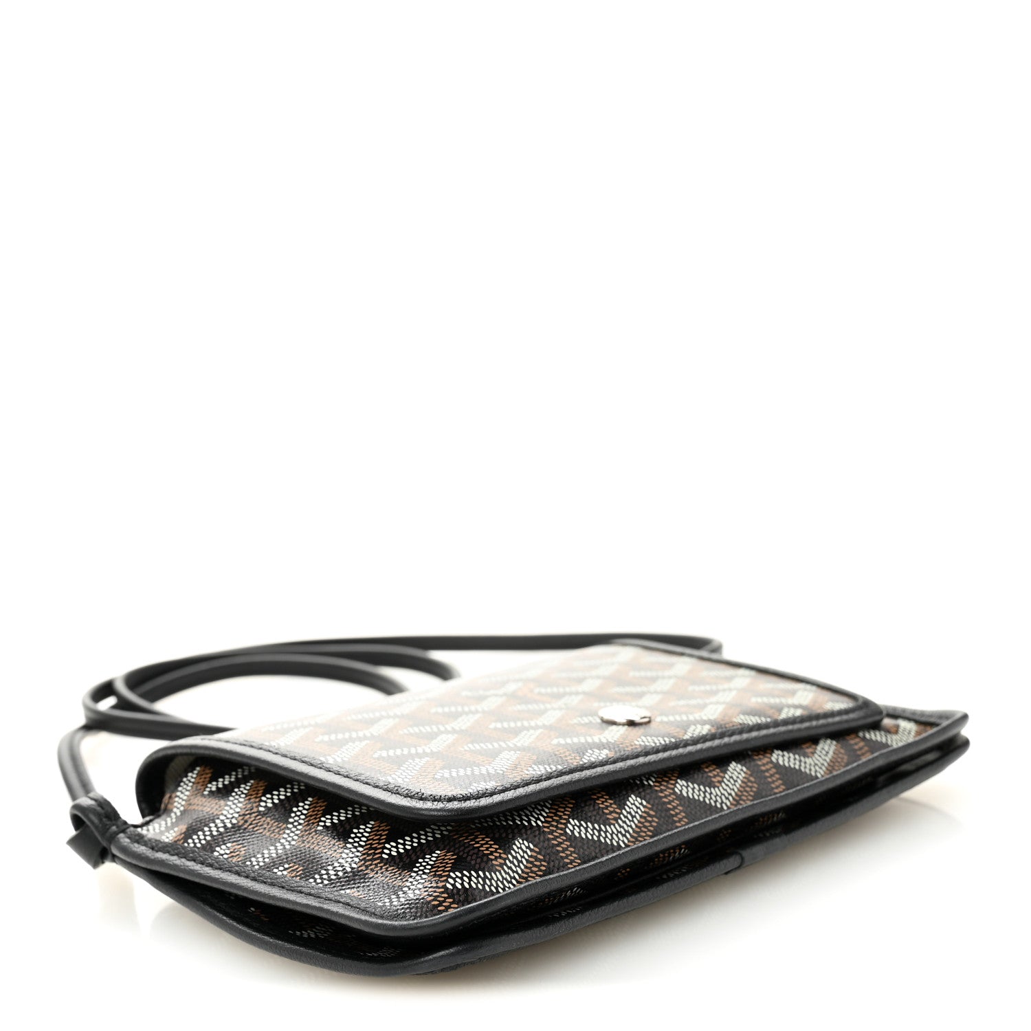 Goyard Goyardine Plumet Wallet Clutch Black 4 of 9