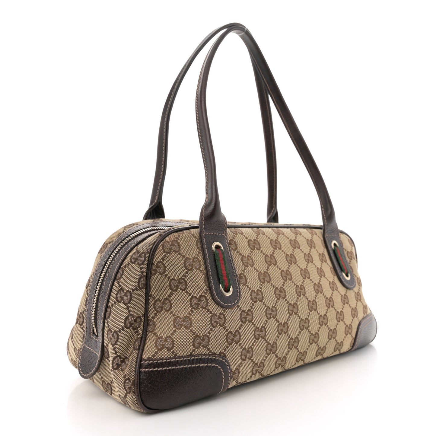 Monogram Small Princy Satchel Dark Brown