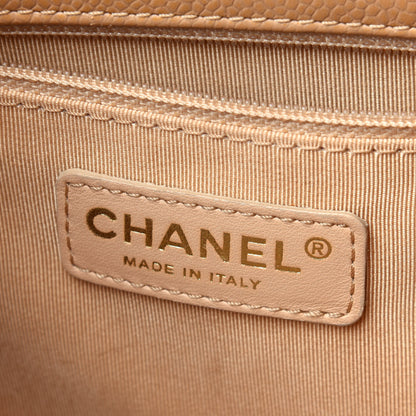 Chanel Caviar Quilted Grand Shopping Tote GST Beige 8 of 10