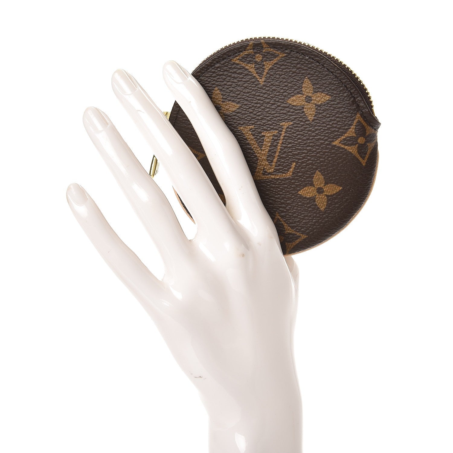 Louis Vuitton Monogram Round Coin Purse 2 of 7