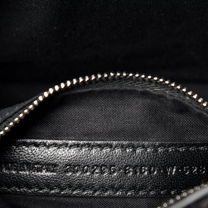 Balenciaga Metallic Calfskin Snakeskin Embossed Classic Silver Hardware Mini City Silver 6 of 10