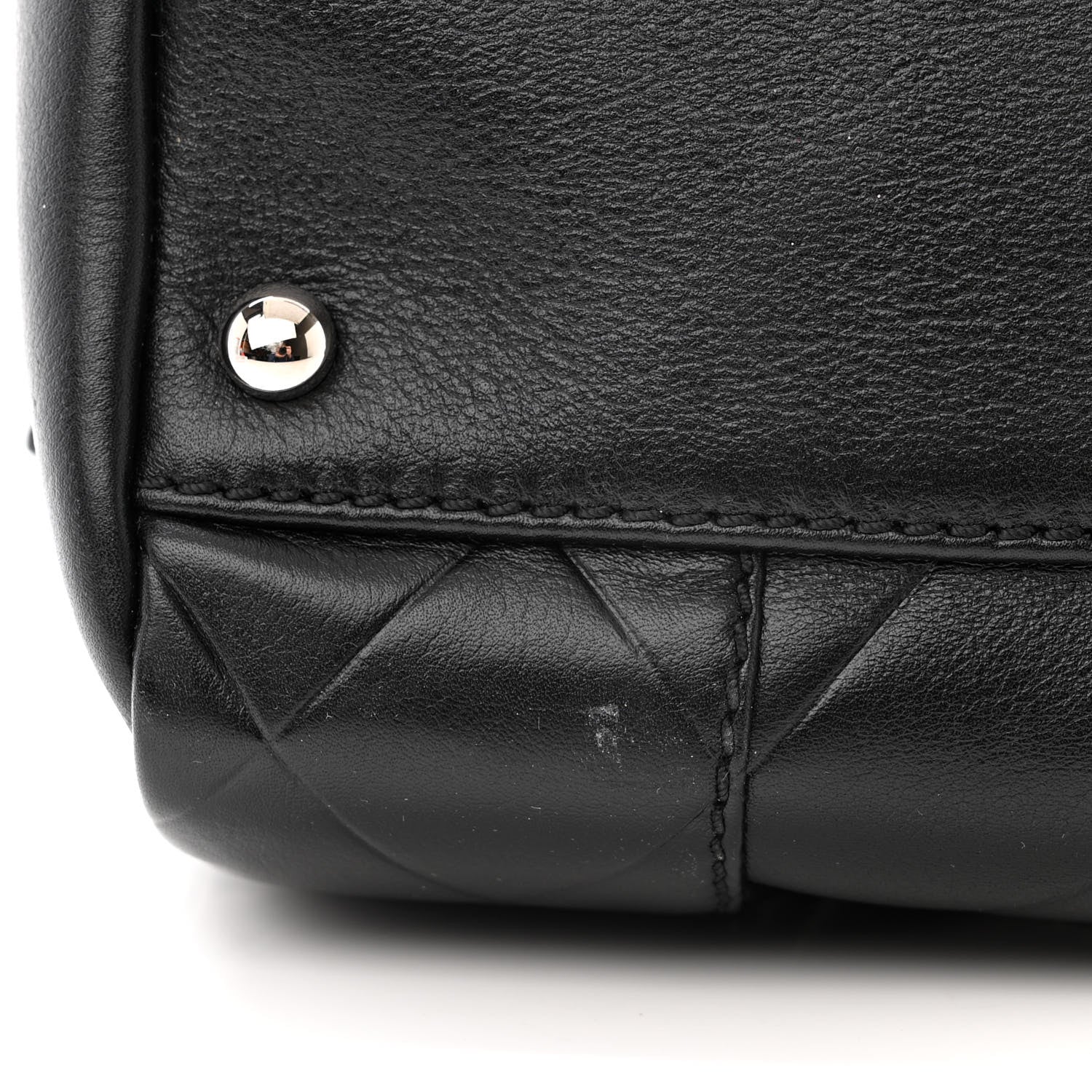 Chanel Lambskin CC Chevron All Day Long Boston Black 11 of 11