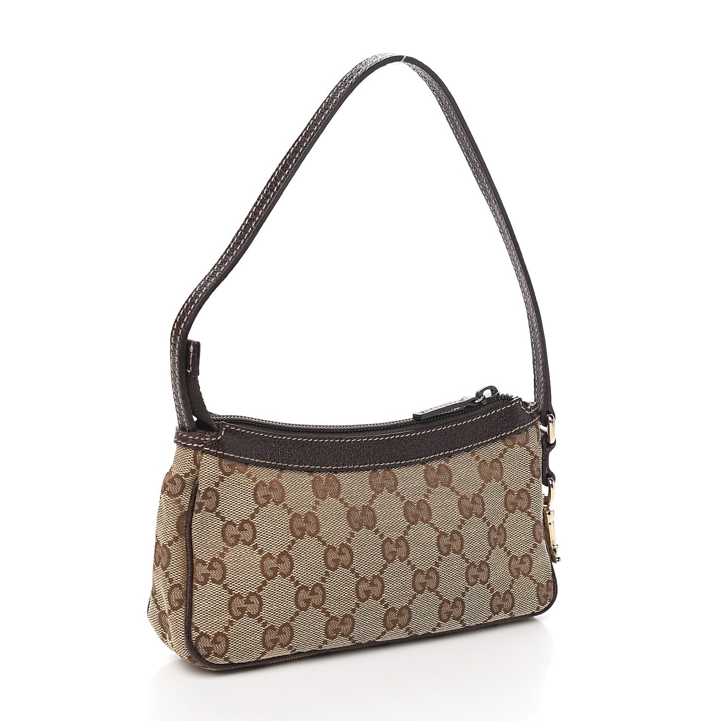 Monogram Small Pochette Dark Brown