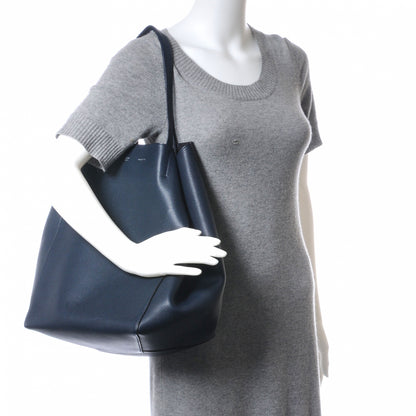 Celine Grained Calfskin Medium Horizontal Cabas Phantom Slate 2 of 7