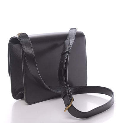 Saint Laurent Smooth Calfskin Carre Satchel Black 3 of 10